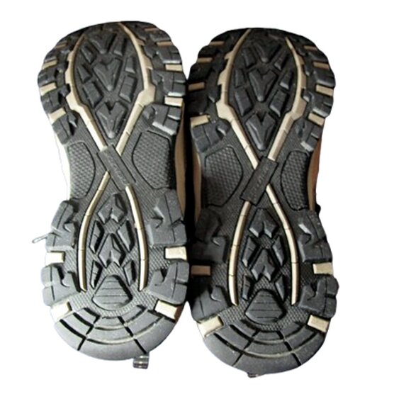 Skechers Mens'Outdoor Sneakers shoe's Tan Gray Memory Foam 66275 Hiking - Picture 11 of 11